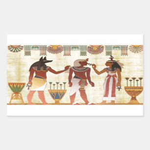 Sticker set in Egyptian Pharoah design