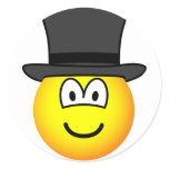 Top hat emoticon : Emoticons @ emofaces.com