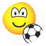 Footballing emoticon soccer : Emoticons @ emofaces.com