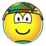 Soldier emoticon : Emoticons @ emofaces.com