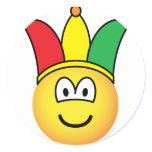 Joker/Carnival emoticon : Emoticons @ emofaces.com