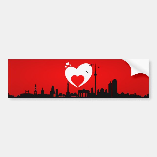sticker Skyline Berlin (Front)