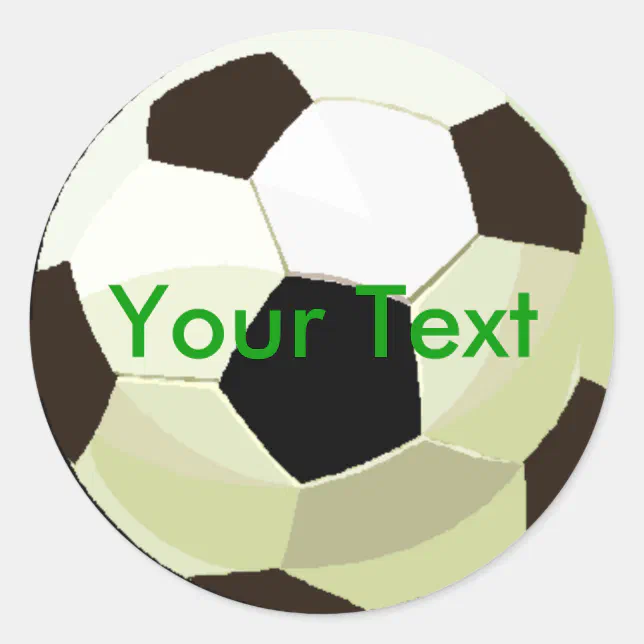 Sticker - Soccer Ball | Zazzle