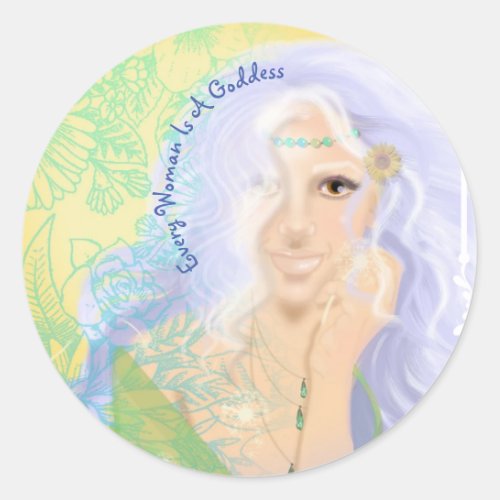 Sticker Summer Solstice Goddess Sticker