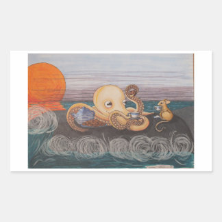 Sticker: Teatime Rectangular Sticker