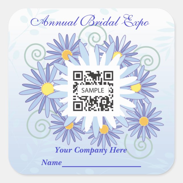 Sticker Template Bridal Expo (Front)