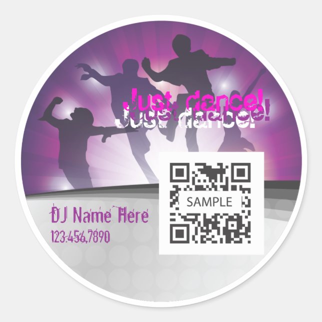 Sticker Template Dance (Front)