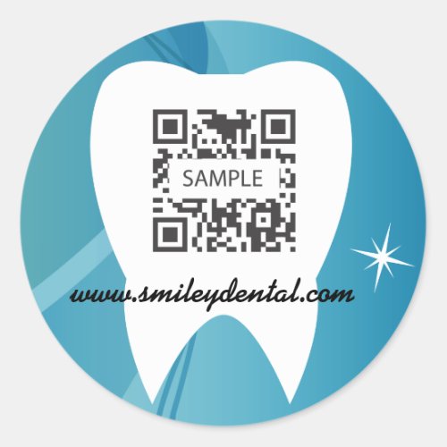 Sticker Template Dental Care