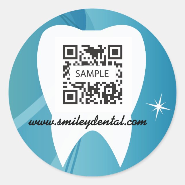 Sticker Template Dental Care (Front)
