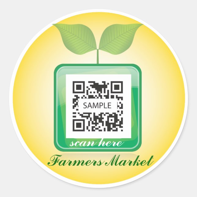 Sticker Template Fresh Produce (Front)