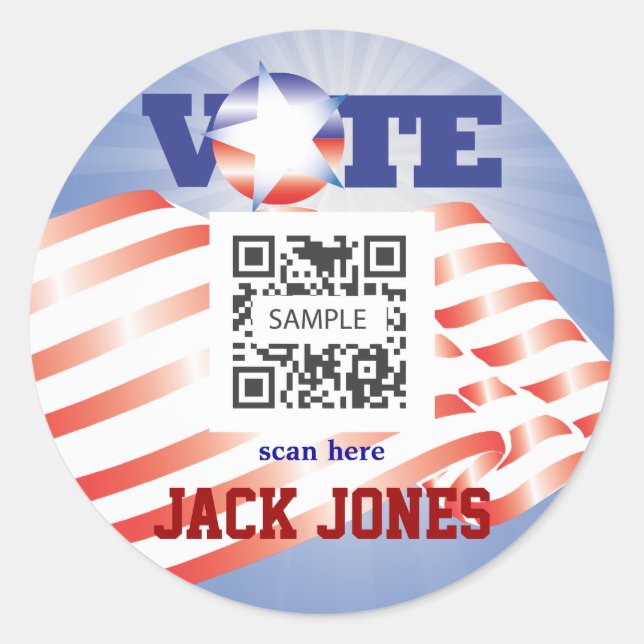 Sticker Template Vote (Front)