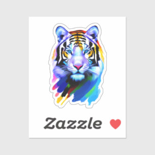 Sticker "The Tiger's Face