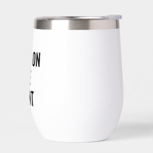 Sticker Thermal Wine Tumbler