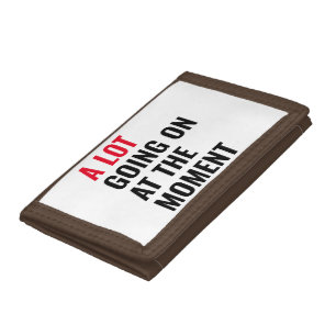 Sticker Trifold Wallet