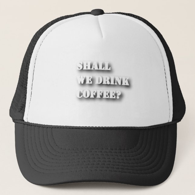 Sticker Trucker Hat (Front)