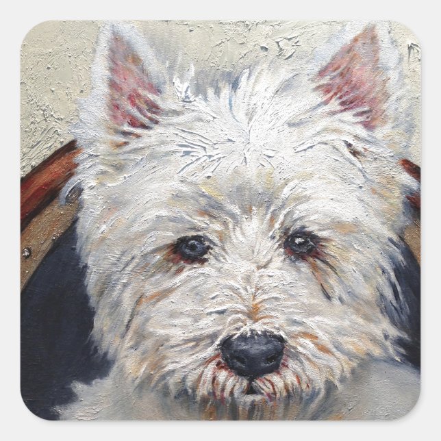Sticker West Highland Terrier (Front)
