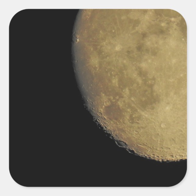 Sticker with close up Moon (Front)