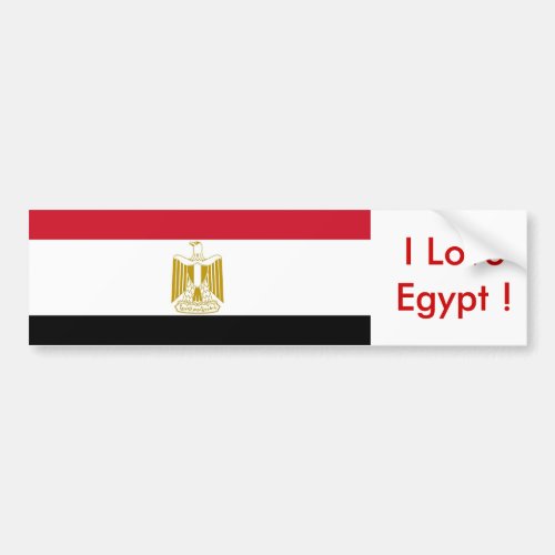 Sticker with Flag of Egypt