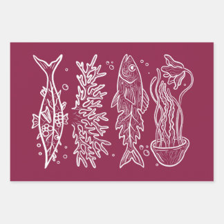 Sticker Wrapping Paper Sheets