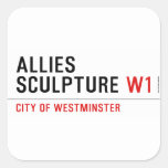 allies sculpture  Stickers