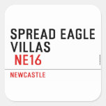 spread eagle  villas   Stickers