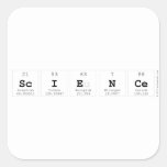 Science  Stickers