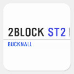 2Block  Stickers