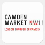 Camden market  Stickers