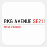 RKG Avenue  Stickers