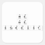 We
 Are
 Stardust  Stickers