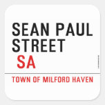Sean paul STREET   Stickers