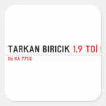 TARKAN BIRICIK  Stickers