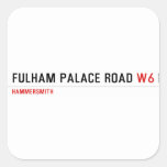 Fulham Palace Road  Stickers