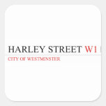 HARLEY STREET  Stickers