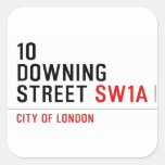 10  downing street  Stickers