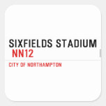 Sixfields Stadium   Stickers