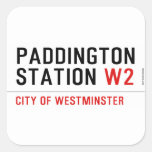 paddington station  Stickers
