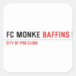FC Monke  Stickers