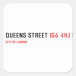 queens Street  Stickers