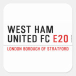 WEST HAM UNITED FC  Stickers