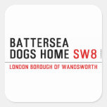 Battersea dogs home  Stickers
