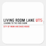 Living room lane  Stickers