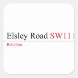 Elsley Road  Stickers