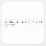Jassjit Street  Stickers
