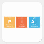 Pia  Stickers