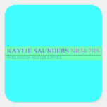 Kaylie Saunders  Stickers
