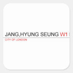 JANG,HYUNG SEUNG  Stickers