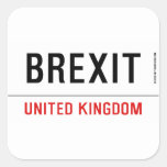 Brexit  Stickers