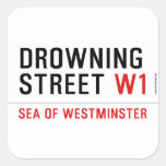 Drowning  street  Stickers