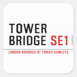 TOWER BRIDGE  Stickers